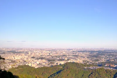 高尾山からの眺め